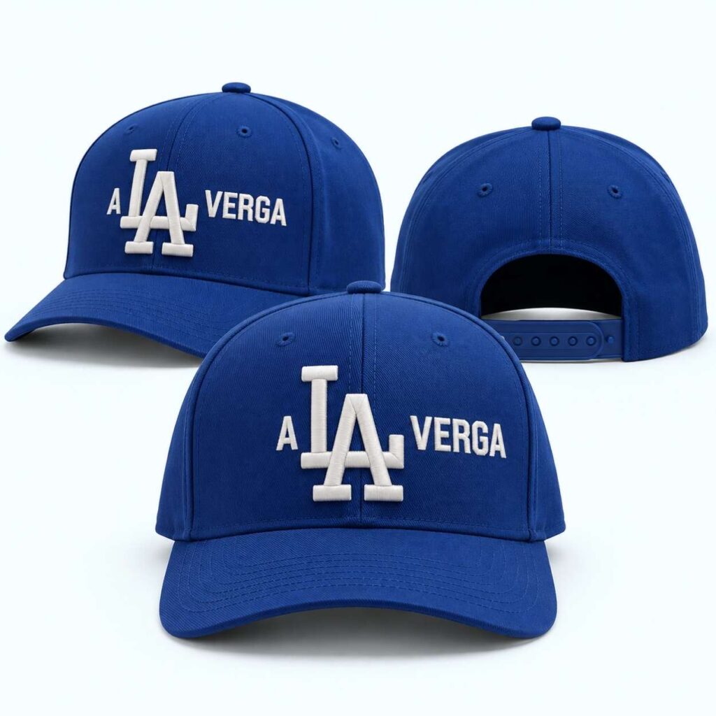Campbell McLaren A LA VERGA Dodgers Hat 2 Campbell McLaren A LA VERGA Dodgers Hat 2