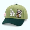 Dodgers Japan Lucky Cat Matcha Hat 1