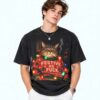 Funny Christmas Cat Festive As Fuck Shirt 4