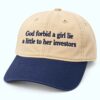 God Forbid A Girl Lie A Little To Her Investors Hat 9 God Forbid A Girl Lie A Little To Her Investors Hat 1