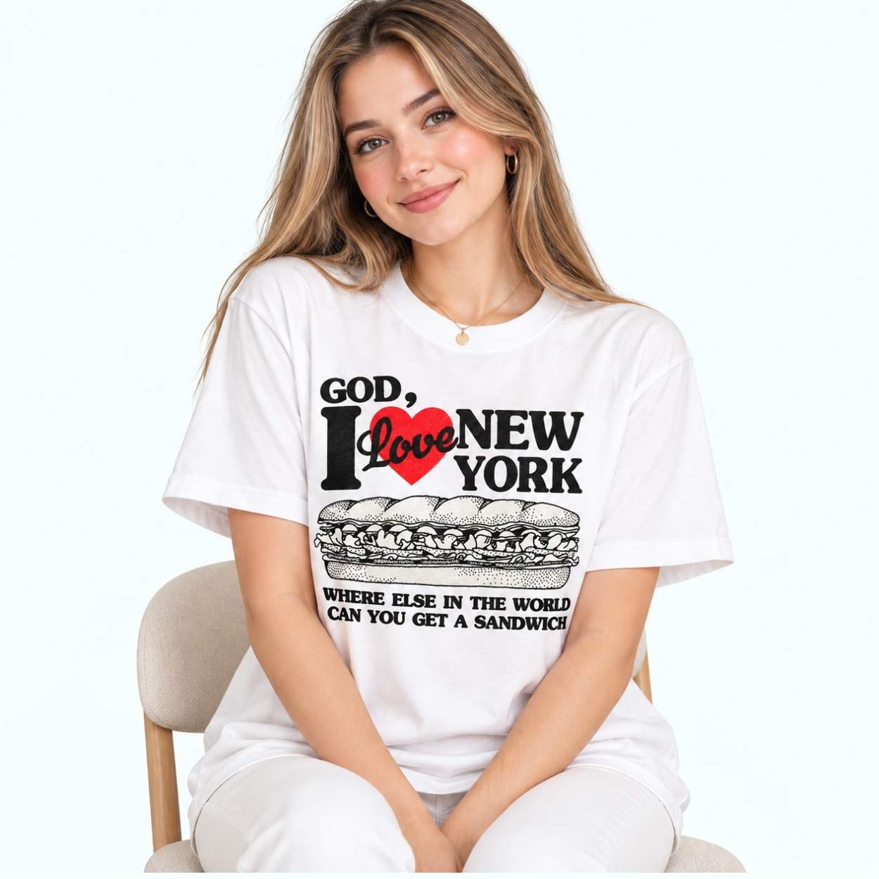 God I Love New York Where Else In The World Can You Get A Sandwich Shirt 3 God I Love New York Where Else In The World Can You Get A Sandwich Shirt 3