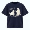 Halloween Ghost Cat Boop Shirt 1