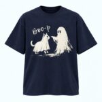 Halloween Ghost Cat Boop Shirt