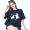 Halloween Ghost Cat Boop Shirt 4