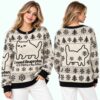 I Need Ibuprofen Cat Ugly Christmas Sweater 6 I Need Ibuprofen Cat Ugly Christmas Sweater 4