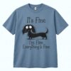 It’s Fine I’m Fine Everything Is Fine Dog Shirt 8 It s Fine I m Fine Everything Is Fine Dog Shirt 1
