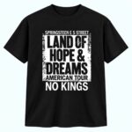 Jack Smith Springsteen E Street Land Of Hope & Dreams No Kings Shirt