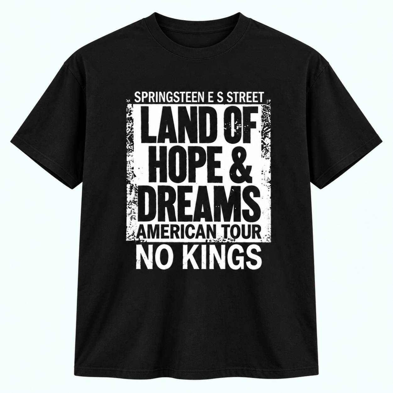 Jack Smith Springsteen E Street Land Of Hope & Dreams No Kings Shirt 1 Jack Smith Springsteen E Street Land Of Hope Dreams No Kings Shirt 1