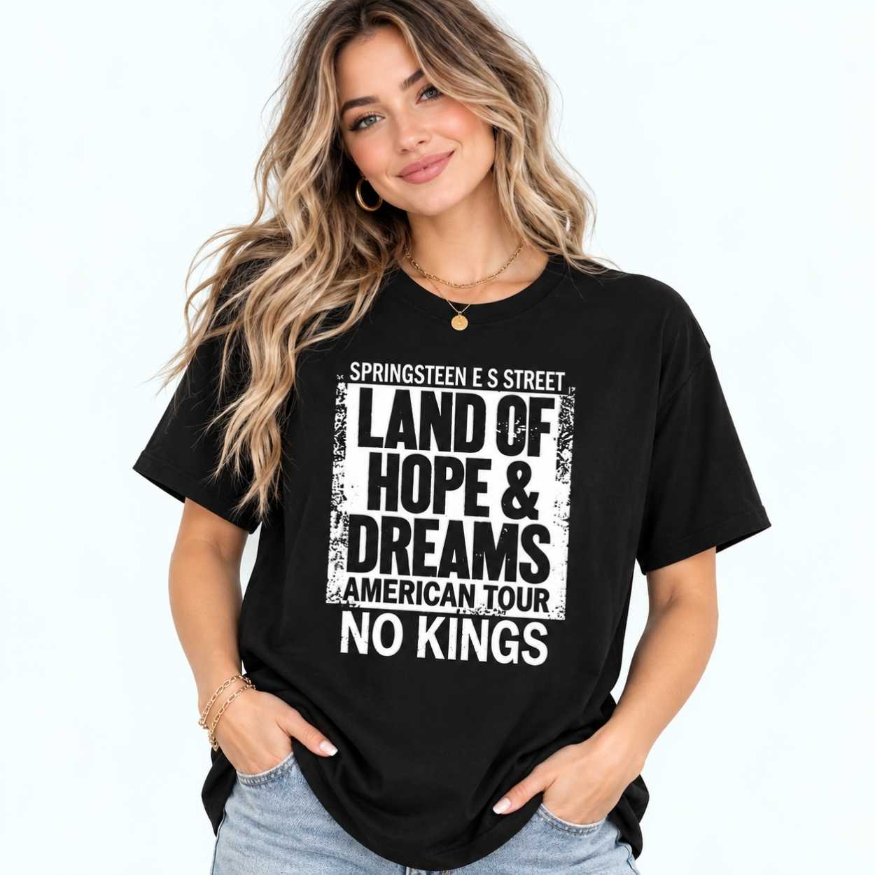 Jack Smith Springsteen E Street Land Of Hope & Dreams No Kings Shirt 4 Jack Smith Springsteen E Street Land Of Hope Dreams No Kings Shirt 4