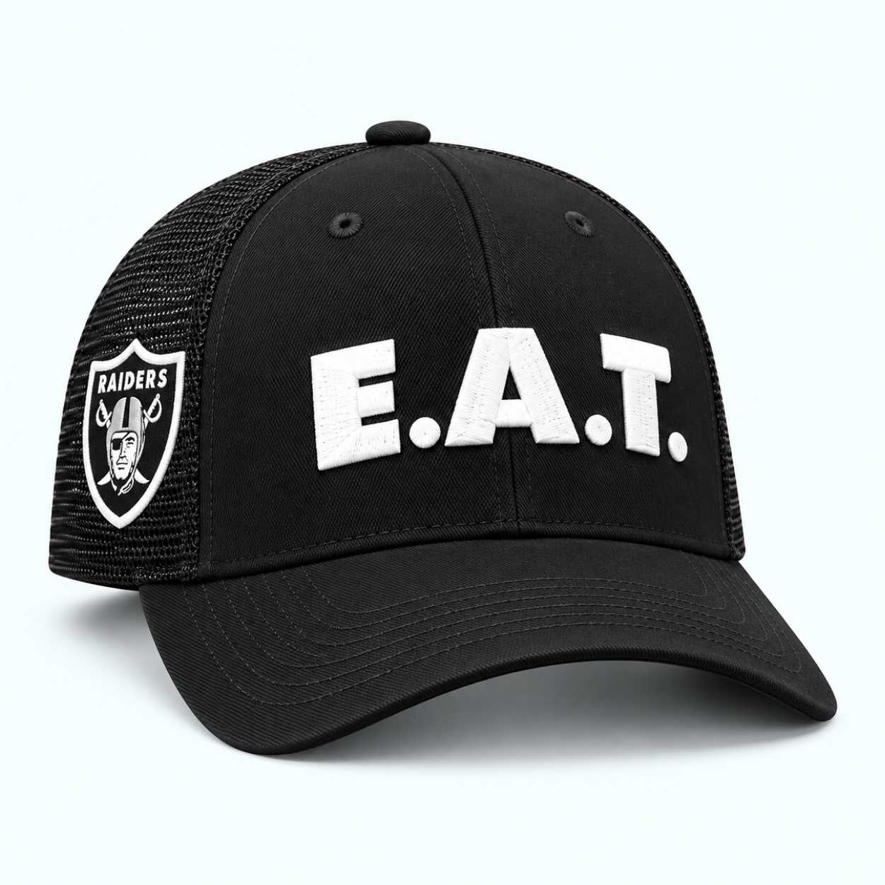 Klint Kubiak Raiders EAT Hat 1 Klint Kubiak Raiders EAT Hat 1