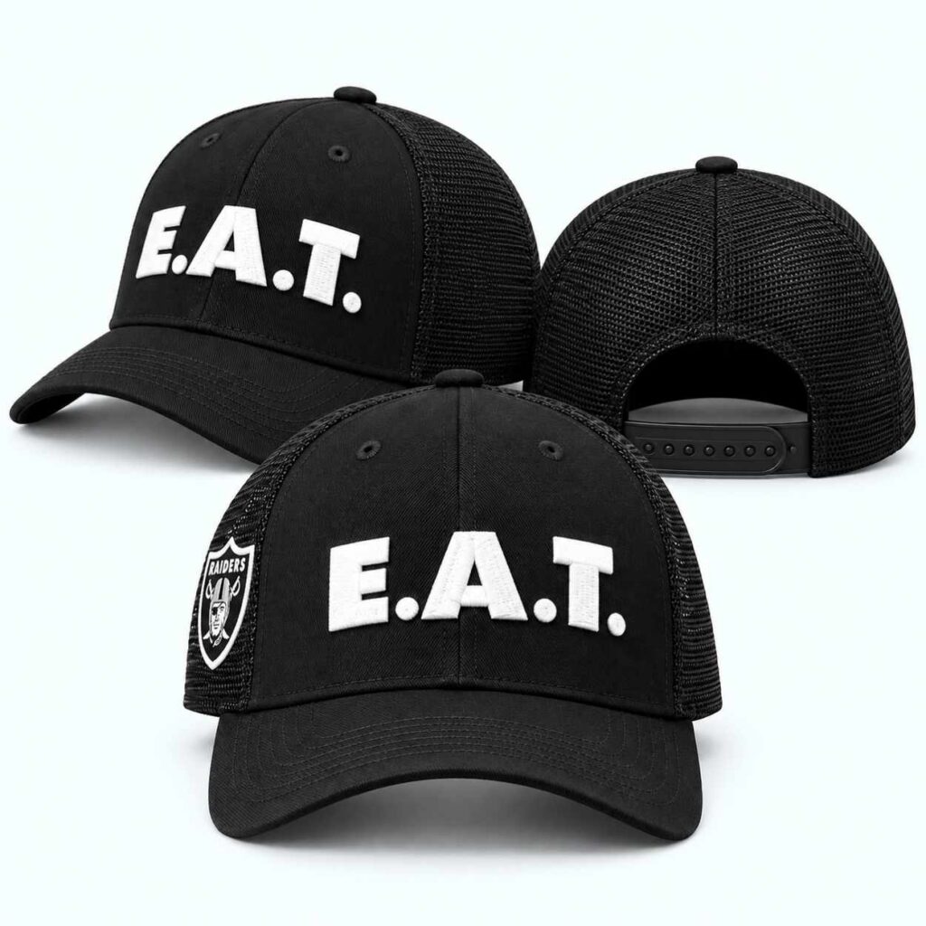 Klint Kubiak Raiders EAT Hat 2 Klint Kubiak Raiders EAT Hat 2