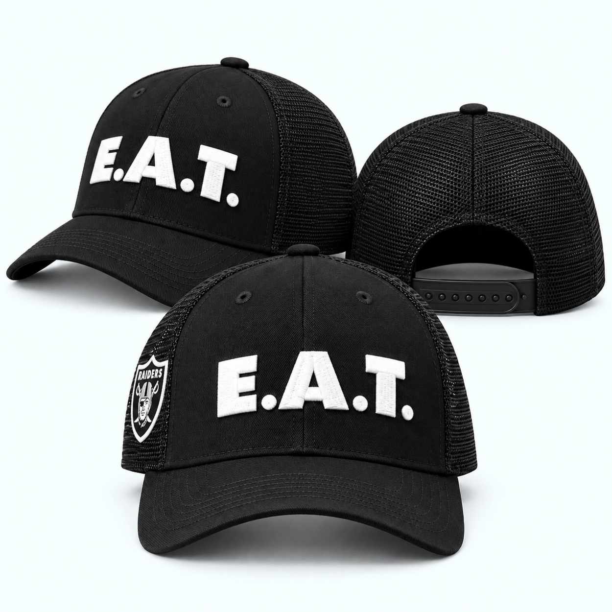 Klint Kubiak Raiders EAT Hat 2 Klint Kubiak Raiders EAT Hat 2