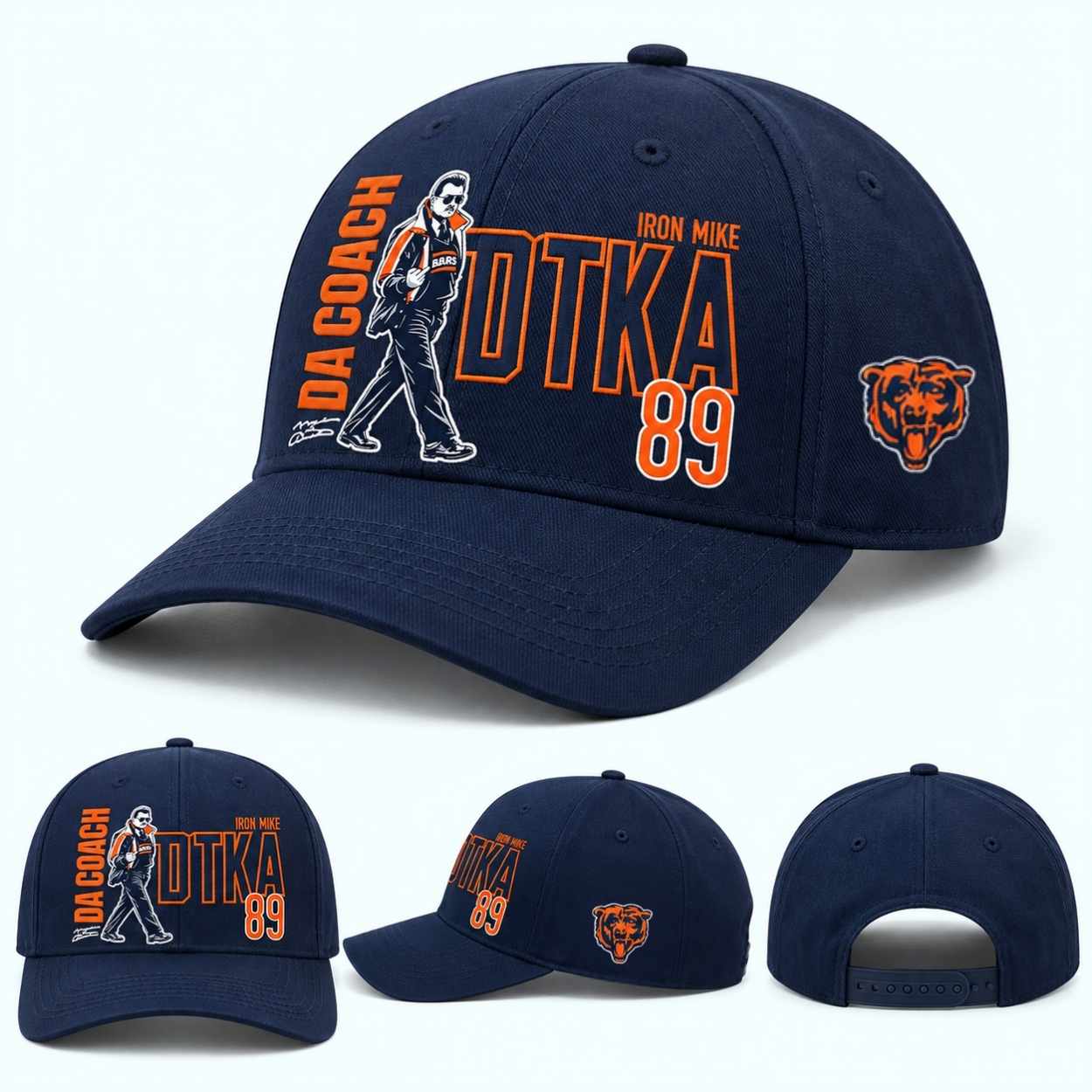 Mike Ditka 1939–2026 Iron Mike 89 Da Coach Tribute Hat 1 Mike Ditka 1939 2026 Iron Mike 89 Da Coach Tribute Hat 1