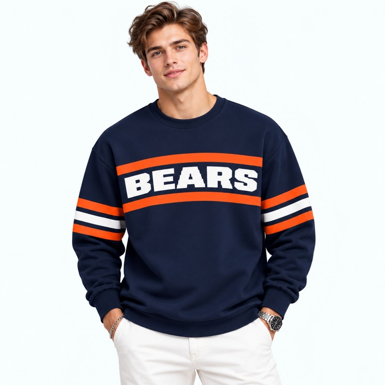 Mike Ditka Bears Ugly Sweater 3 Mike Ditka Bears Ugly Sweater 3
