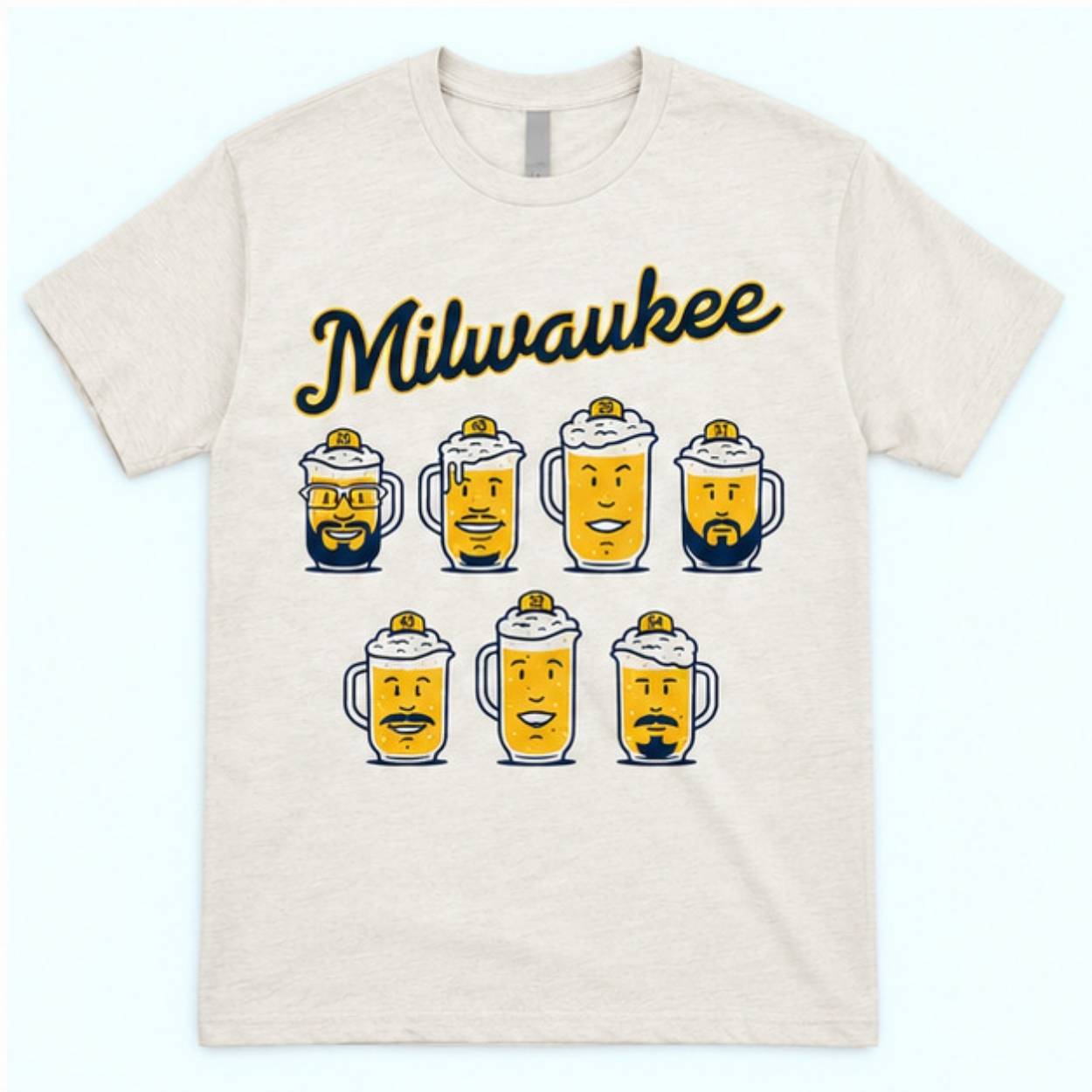 Milwaukee Brewers Beer Pitchers Shirt 1 Milwaukee Brewers Beer Pitchers Shirt 1