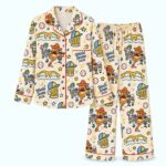 Milwaukee Brewers World Series 2026 Celebration Baseball Beer Cartoon Pajama Set