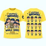 Milwaukee Brewers World Series 2026 First Championship Shirt