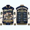 Milwaukee Brewers World Series Champions 2026 Baseball Jacket 1
