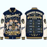 Milwaukee Brewers World Series Champions 2026 Baseball Jacket