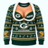 Packers Jingle Boobs Personalized Ugly Christmas Sweater 1
