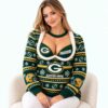 Packers Jingle Boobs Personalized Ugly Christmas Sweater 5 Packers Jingle Boobs Personalized Ugly Christmas Sweater 2