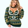 Packers Jingle Boobs Personalized Ugly Christmas Sweater 7 Packers Jingle Boobs Personalized Ugly Christmas Sweater 4