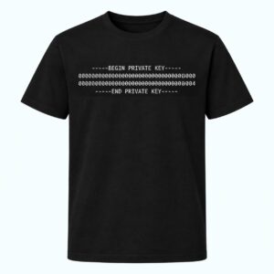 RSA Begin Private Key 4 End Private Key Shirt 1