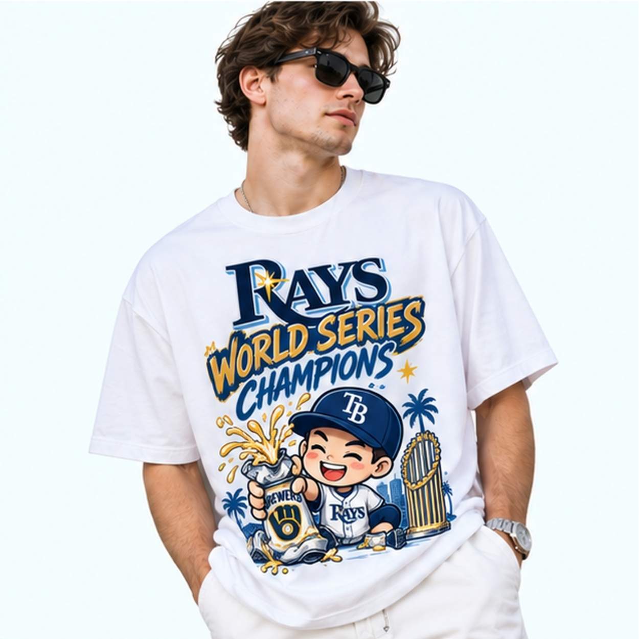 Tampa Bay Rays World Series 2026 Champions Drinking Brewers Beer Shirt 2 Tampa Bay Rays World Series 2026 Champions Drinking Brewers Beer Shirt 2