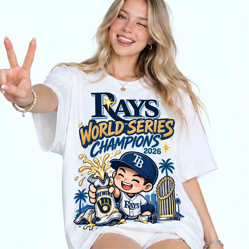 Tampa Bay Rays World Series 2026 Champions Drinking Brewers Beer Shirt 3 Tampa Bay Rays World Series 2026 Champions Drinking Brewers Beer Shirt 3