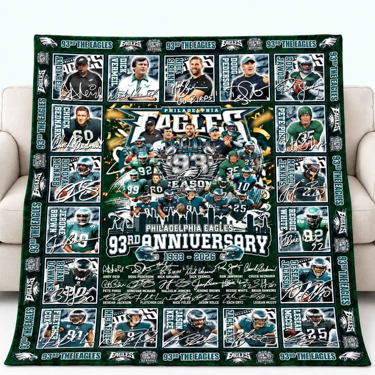 The Eagles 93rd Anniversary 1933–2026 Blanket 2 The Eagles 93rd Anniversary 1933 2026 Blanket 2