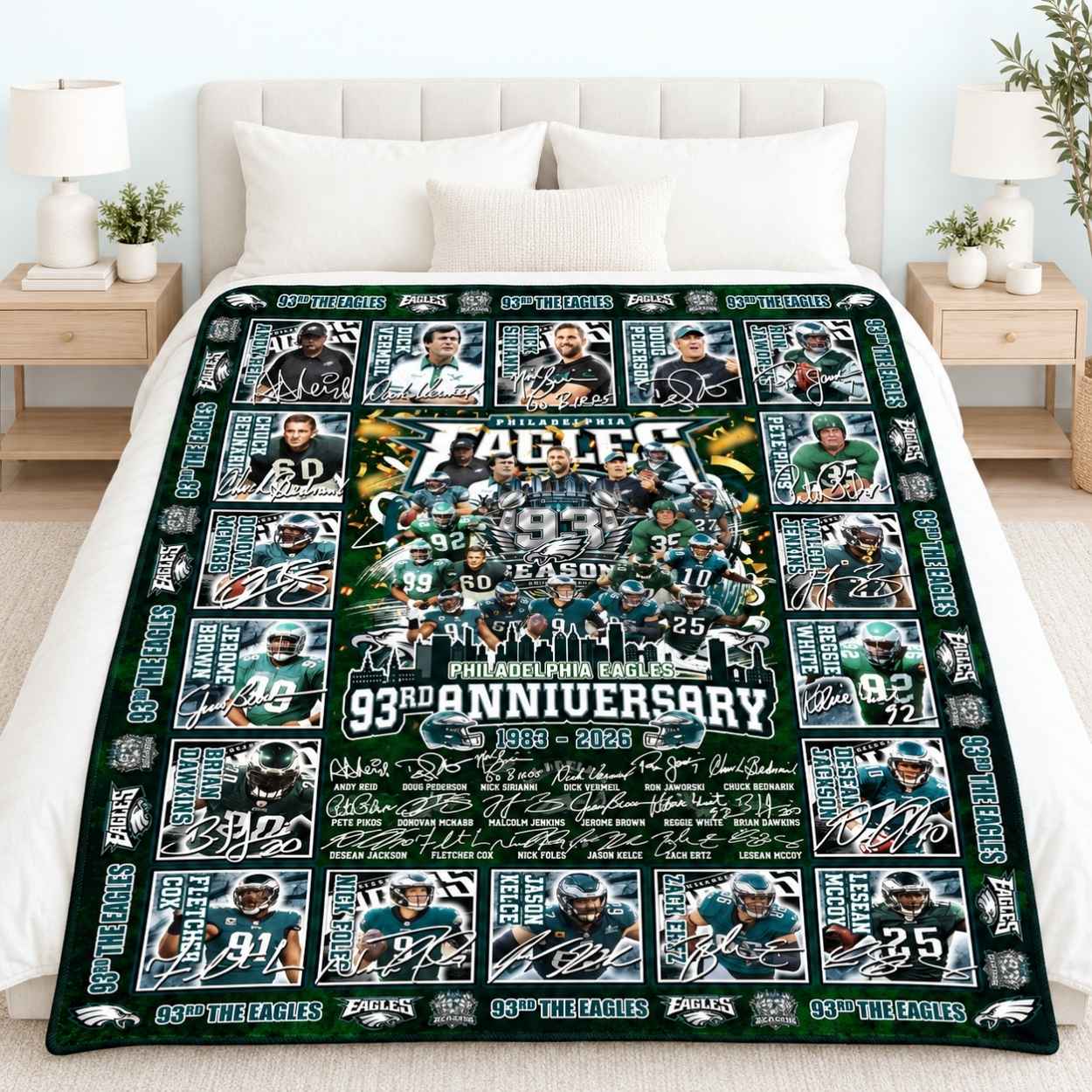 The Eagles 93rd Anniversary 1933–2026 Blanket 4 The Eagles 93rd Anniversary 1933 2026 Blanket 4