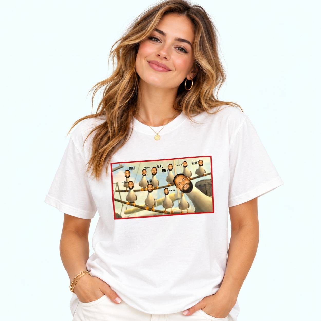 Trent Williams Mike Evans Seagulls Shirt 2 Trent Williams Mike Evans Seagulls Shirt 2