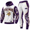 Vikings 18 Football Club Waffle Hoodie Set 1