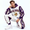 Vikings 18 Football Club Waffle Hoodie Set 2