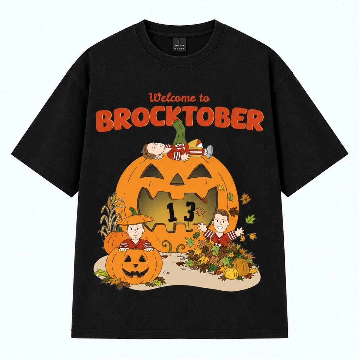 Welcome To Brocktober Brock Purdy 13 Halloween Shirt 1 Welcome To Brocktober Brock Purdy 13 Halloween Shirt 1